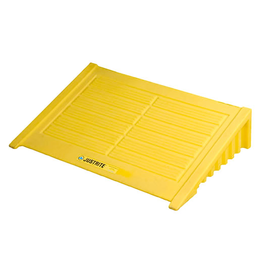 Rampa para pallet para derrames Justrite 28620 EcoPolyBlend™ - Color amarillo