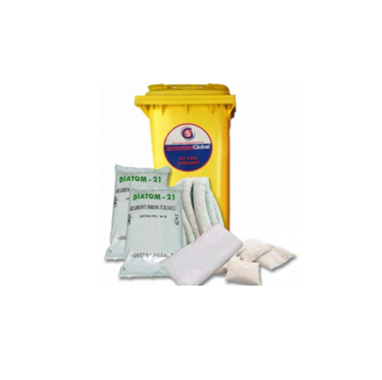 Kits contra Derrames Industriales - Kits de emergencia para control de derrames - KIT Para control de derrames
