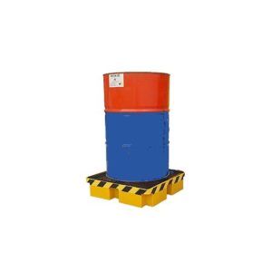 Batea plastica pallet para 1 tambor contencion
